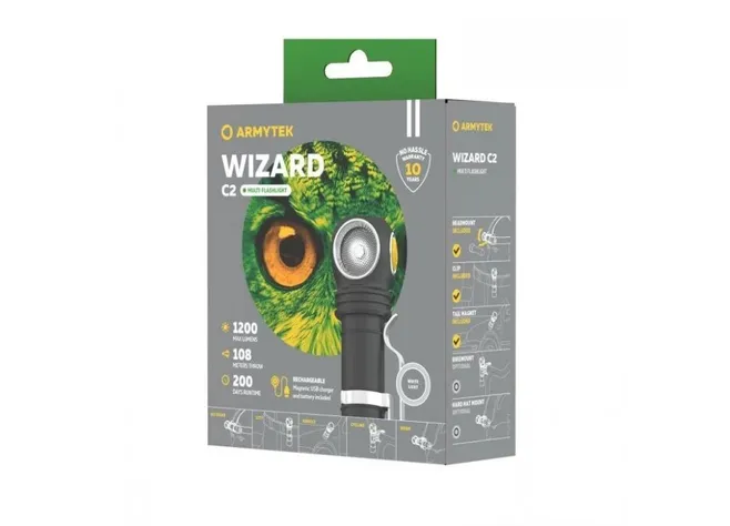 Ліхтар Armytek Wizard v4 C2 Magnet USB 1200 лм Фото 3